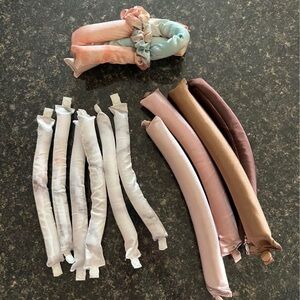 Kitsch Multicolor Satin Hair Accessories Set